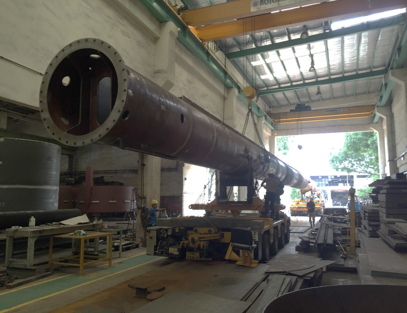 Vibro-tamping pile construction from Sea United’s project portfolio